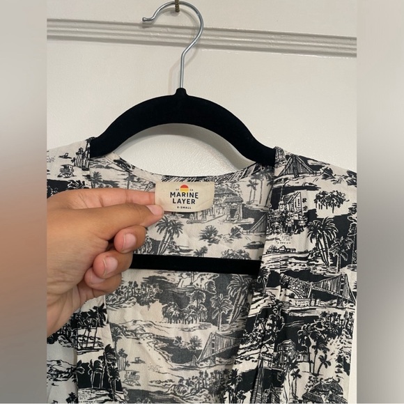 Marine Layer Holiday jumpsuits, extra small, like new! - Picture 6 of 8